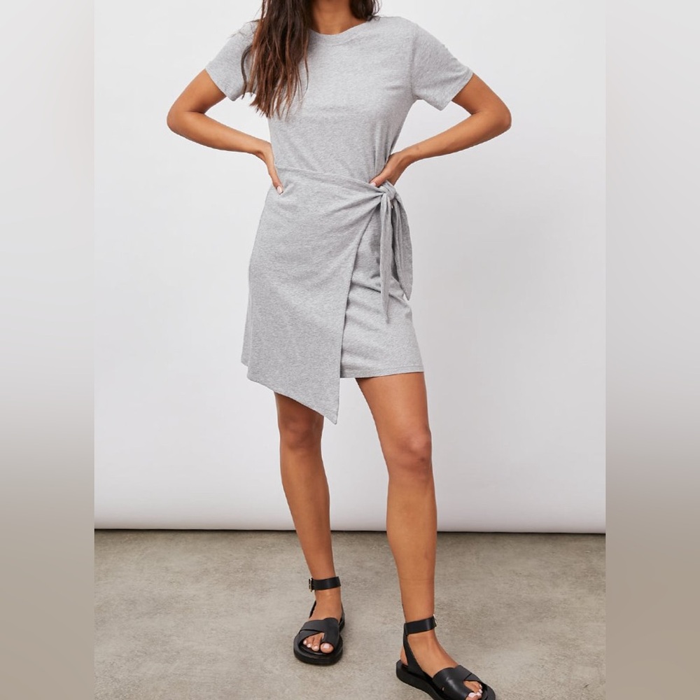 Rails Size Xs Edie Tie Wrap Skirt Short Sleeve Dr… - image 1